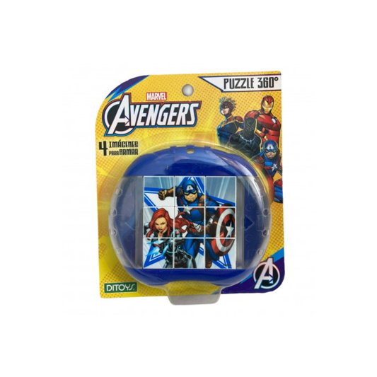 Avengers Puzzle 360 Piezas - 4 Imágenes para Armar