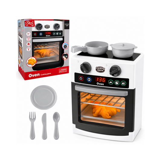 Mini Electro Horno de Juguete con Accesorios
