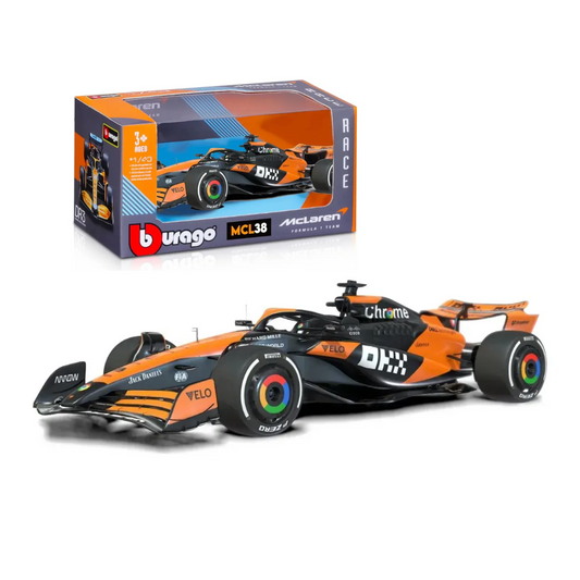 McLaren Racing F1 Burago MCL38 Escala 1:43. Lando Norris