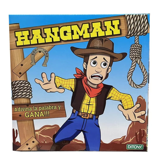 Juego De Mesa Hangman Adivina La Palabra  Ditoys