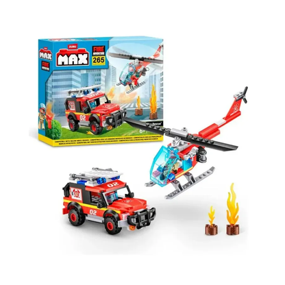 Set de Construccion Zuru Max City Box x Fire 265pzs