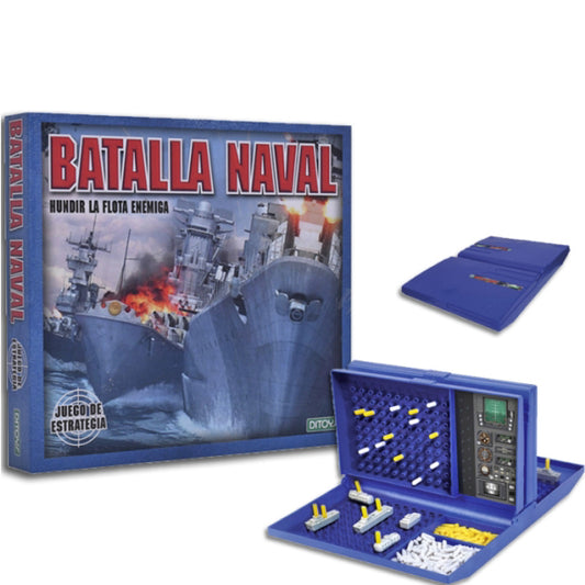 Juego De Estrategia Batalla Naval Con Tablero Barcos Ditoys