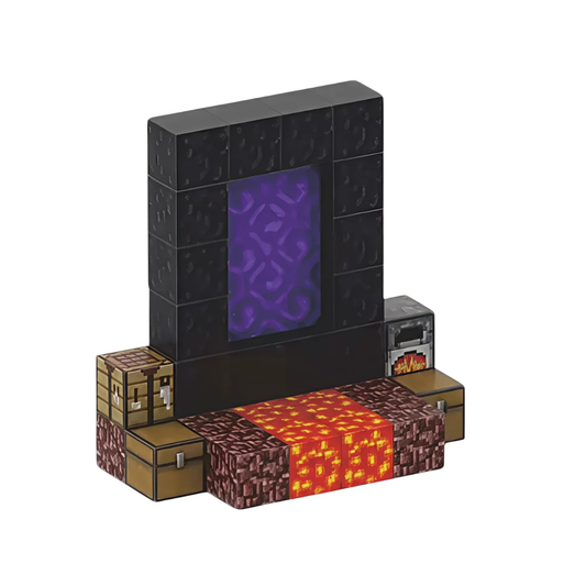 Cubos Magneticos Minecraft Portal al Nether 32 Piezas T043