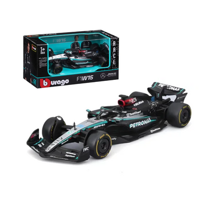 Mercedes AMG Petronas F1 Burago Escala 1:43. Hamilton , Russel