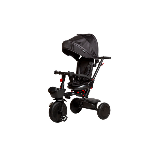 Triciclo Con Capota 360° Plegable Negro