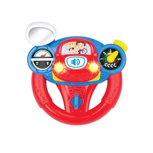 Volante Para Bebés Con Luz Y Sonido Winfun