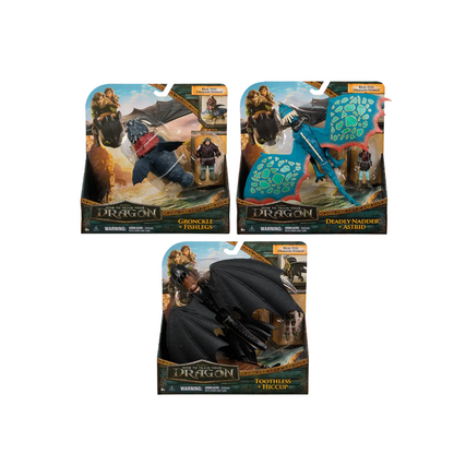 Juguete Con Figura Battle Pack Como Entrenar A Tu Dragon Caffaro