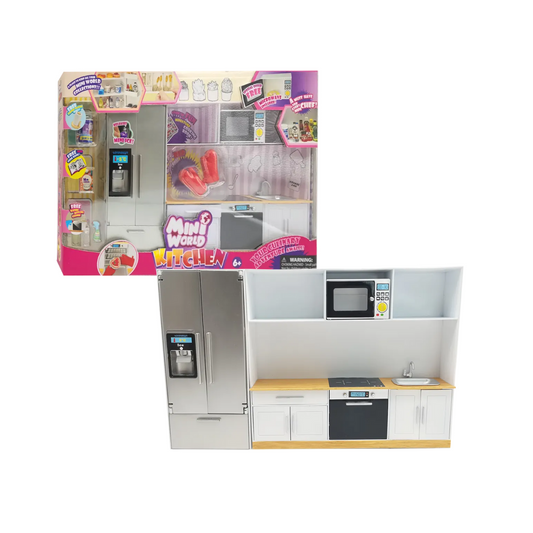 Juguete Mini World Playset Cocina Vulcanita