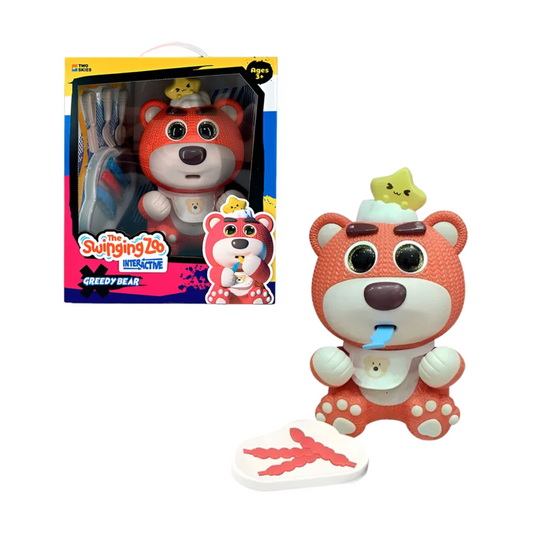 Mueñeco Oso Goloso Swinging Zoo Interactivo