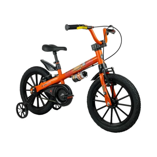 Bicicleta Naranja Rodado 16 Infanti