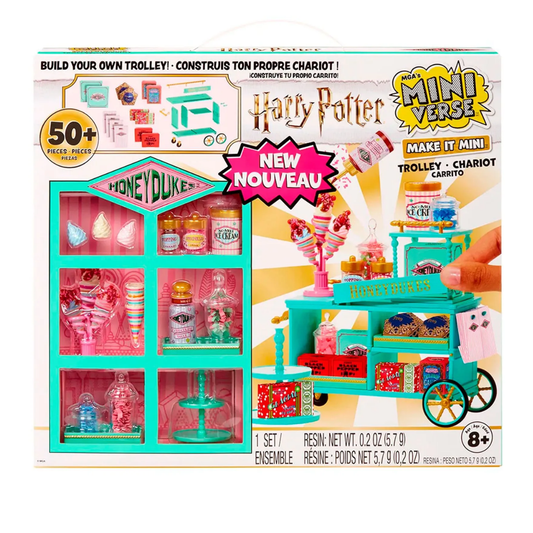 Mini Verse Make It Mini Harry Potter Playset Trolley "Honeydukes"