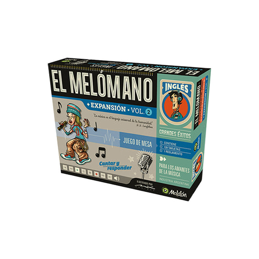 Juego De Mesa Expansión Melómano Vol. 2 Ingles