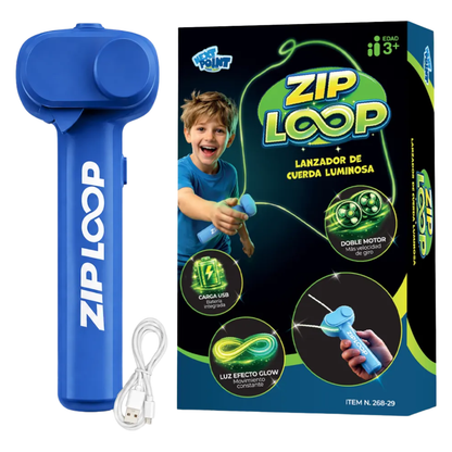 Lanzador de Cuerda con Luz Zip Loop