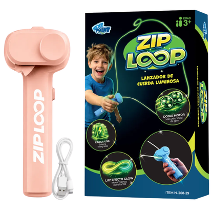 Lanzador de Cuerda con Luz Zip Loop