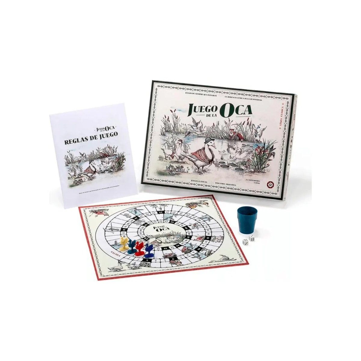 Juego de Mesa Juego De La Oca - Línea Green Box - Ruibal
