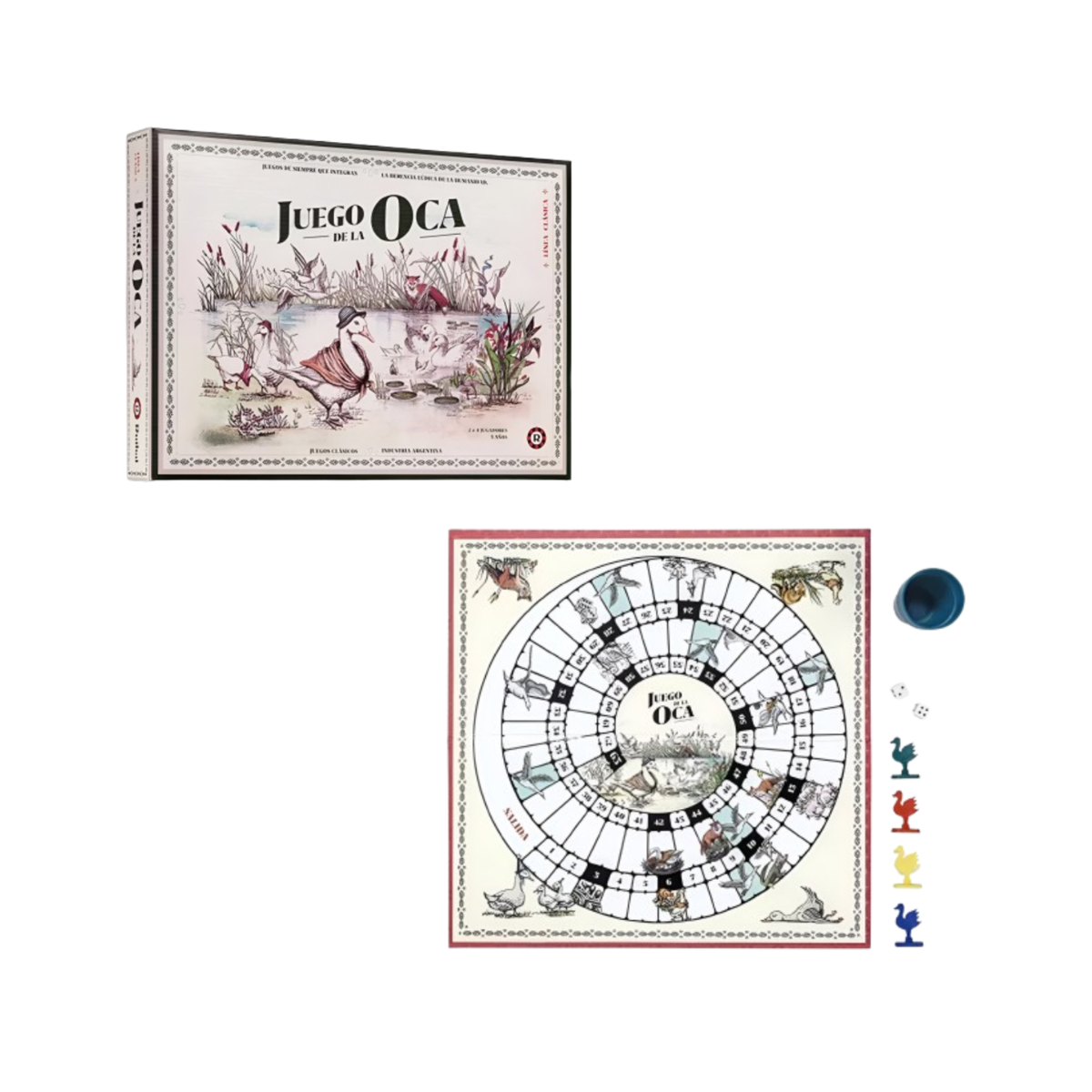 Juego de Mesa Juego De La Oca - Línea Green Box - Ruibal