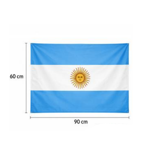 Bandera Tela Argentina - Vista 2