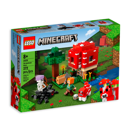 Lego Minecraft  La Casa-Champiñón