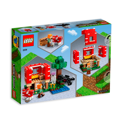 Lego Minecraft  La Casa-Champiñón