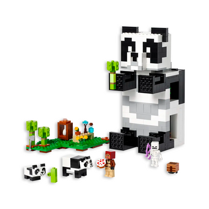 Lego Minecraft El Refugio-Panda