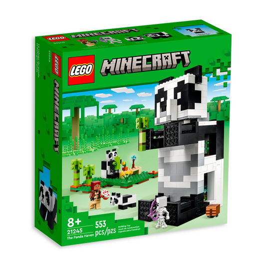 Lego Minecraft El Refugio-Panda