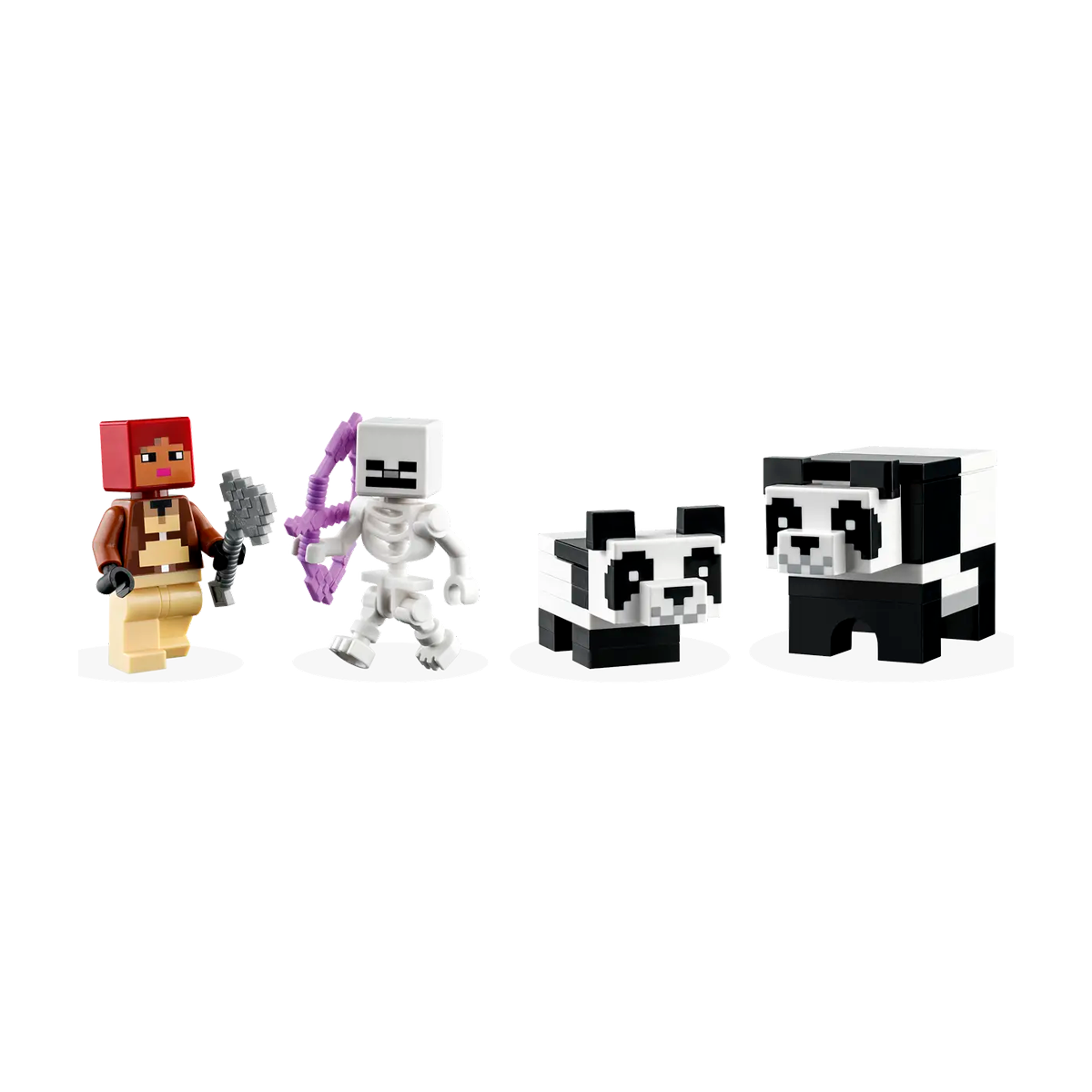 Lego Minecraft El Refugio-Panda