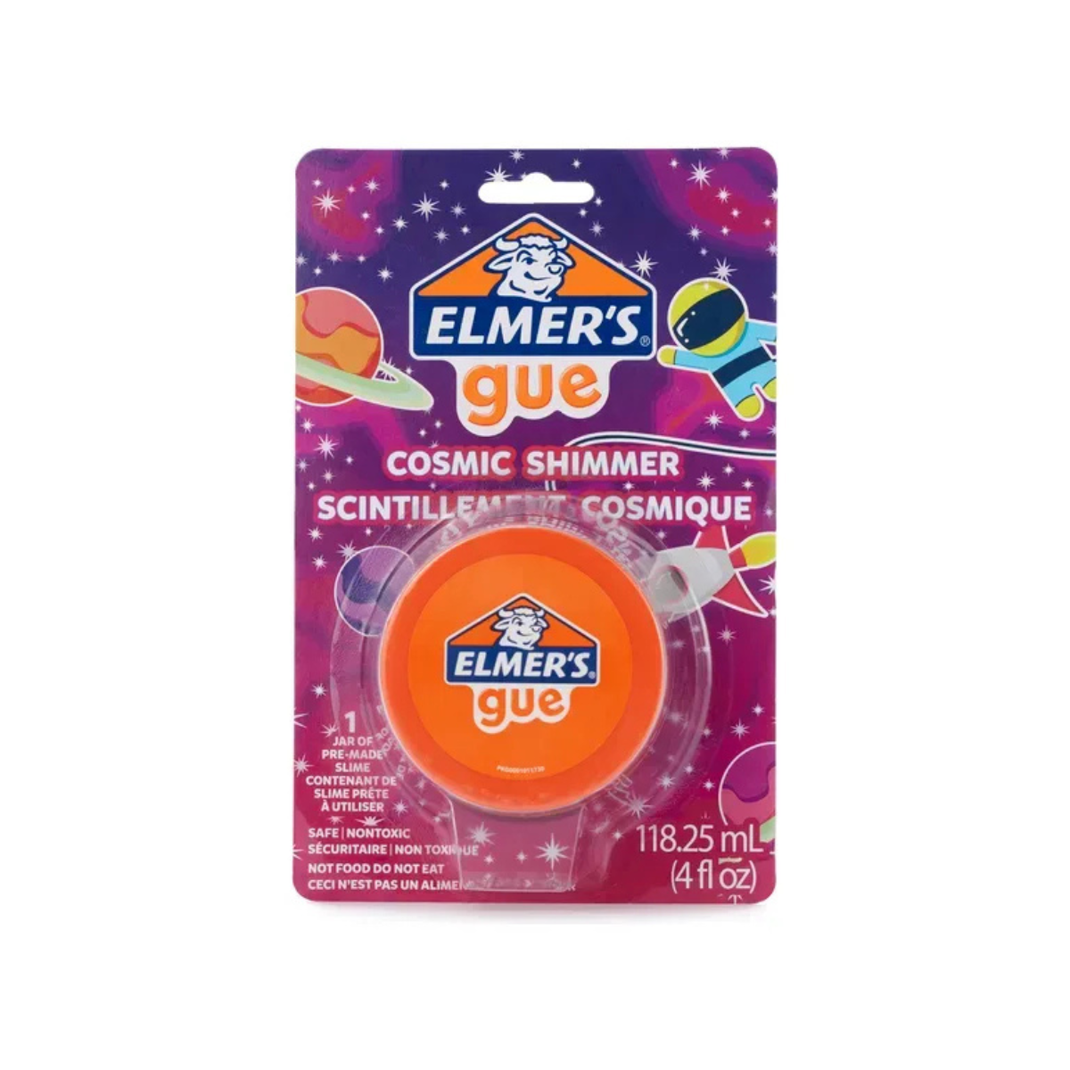 Pegamento Líquido Elmer's Cosmic Shimmer 4oz para Slime