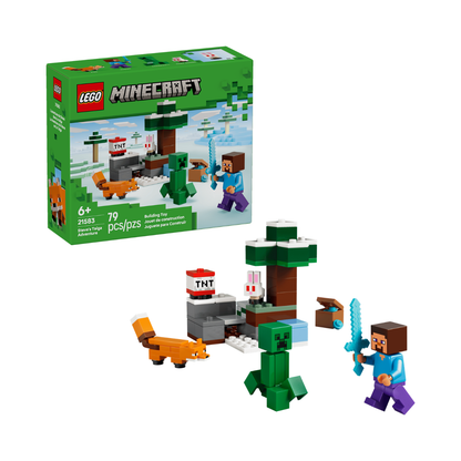 LEGO® Minecraft™ Steve's La Aventura en la Taiga