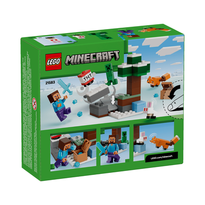 LEGO® Minecraft™ Steve's La Aventura en la Taiga
