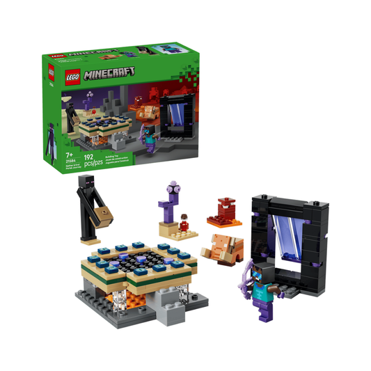 LEGO® Minecraft™ Viaje por el nether y el end
