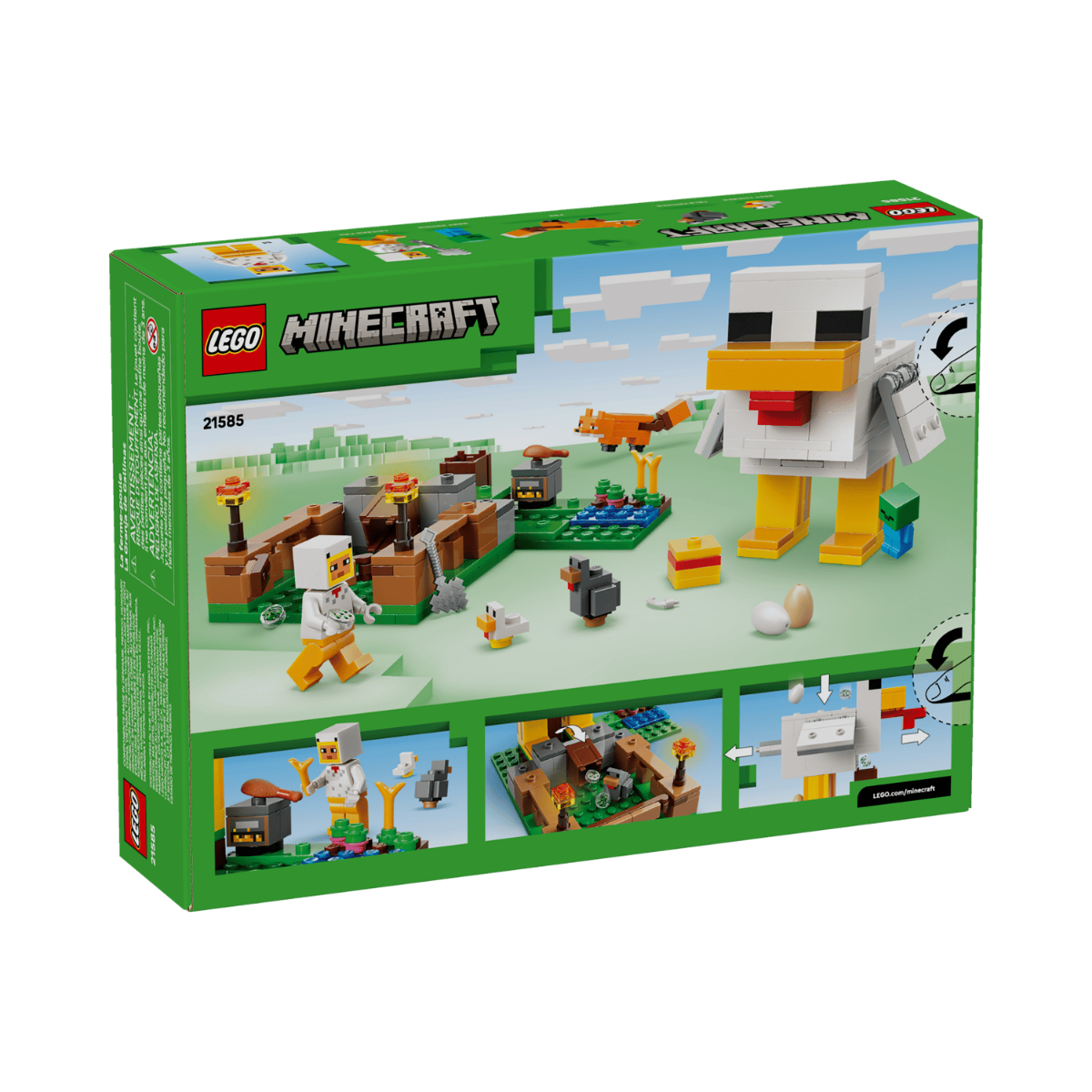 LEGO® Minecraft™ La Granja de Gallinas