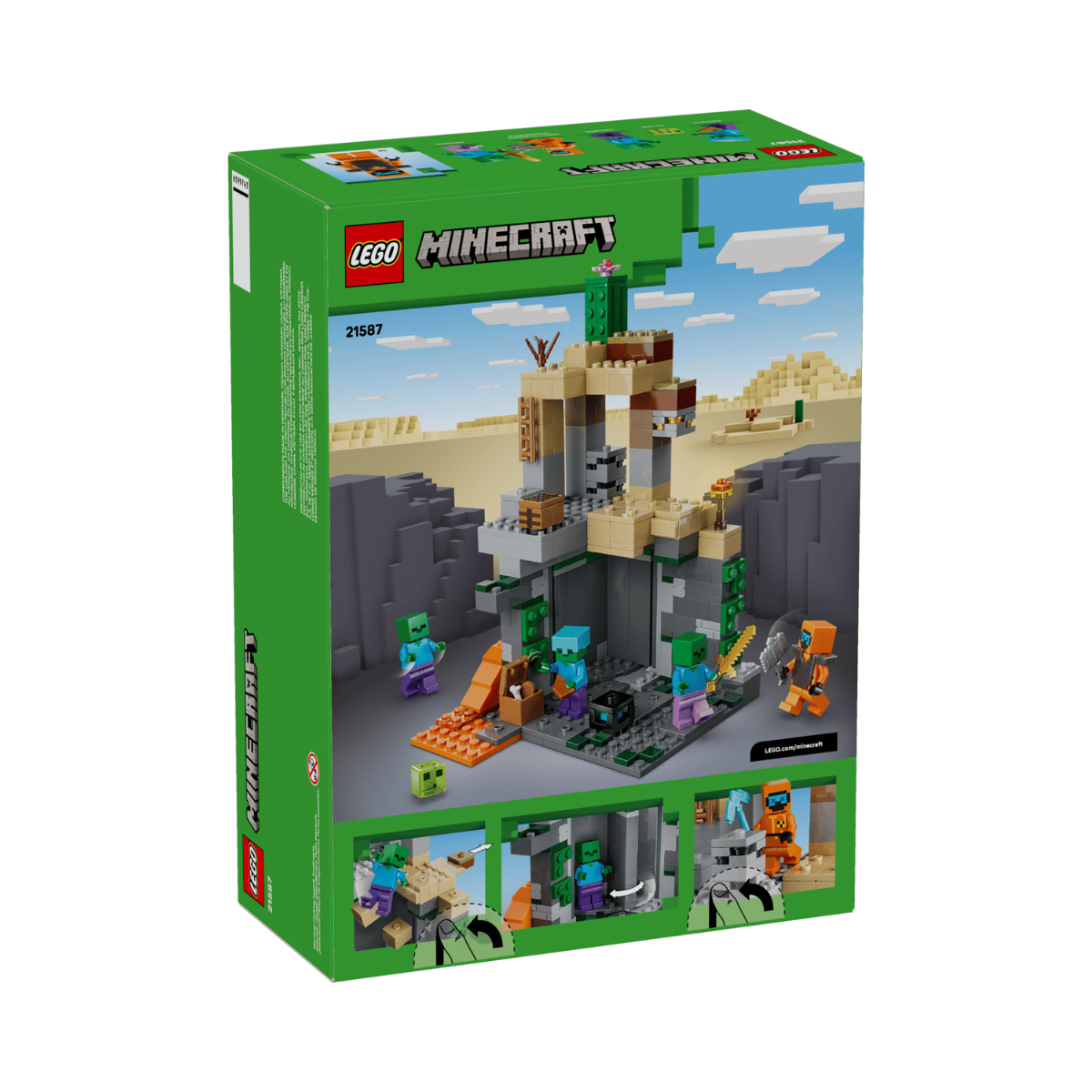 LEGO® Minecraft™ El Calabozo Zombie