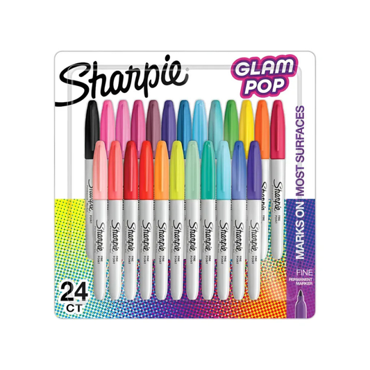 Set de Marcadores Sharpie Ultra Fino Edición Glam Pop x 24