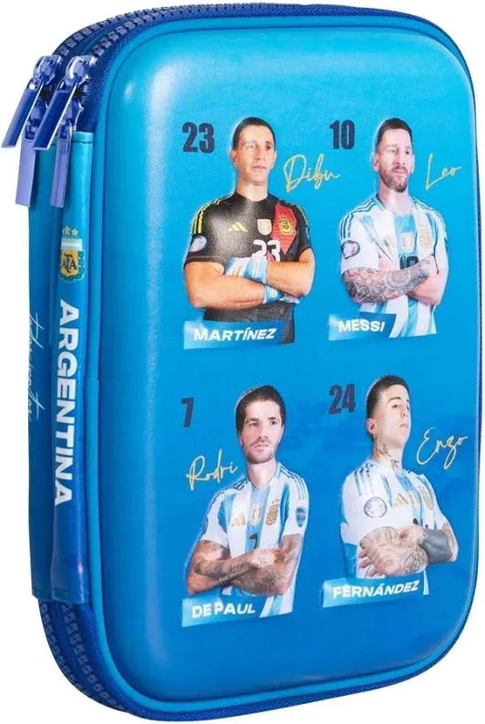 Cartuchera Doble EVA AFA Selección Argentina