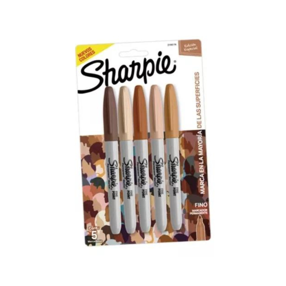 Sharpie Marcadores Fine Retratos X5