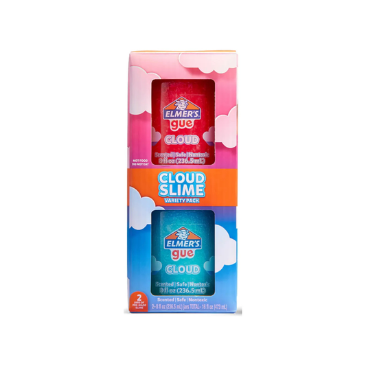 Slime Prefabricado Elmer's Gue Cloud Variety Pack x 2