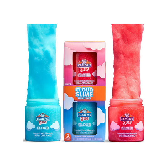 Slime Prefabricado Elmer's Gue Cloud Variety Pack x 2