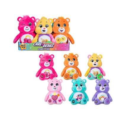 Peluche Ositos Cariñositos Con Brillos 23cm