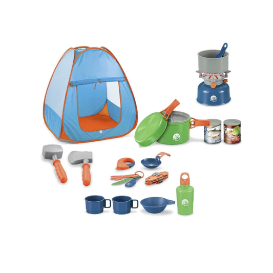 Set De Camping Con Carpa 22 Piezas