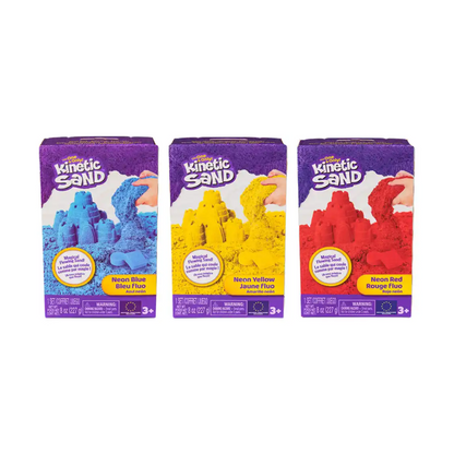 Caja De Arena Kinética Kinetic Sand Neon Vulcanita