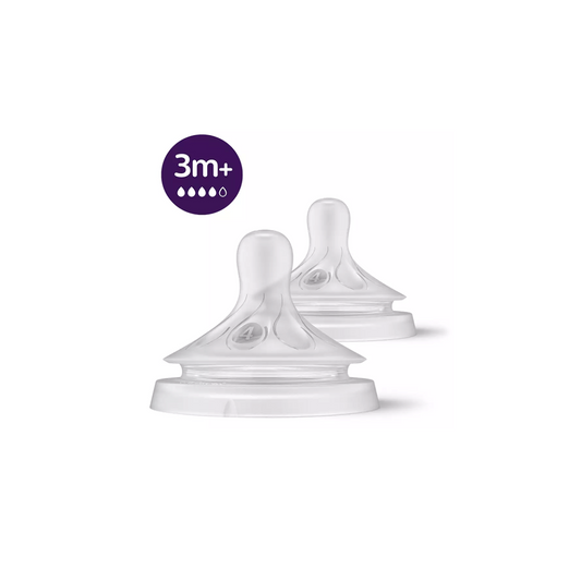 Tetinas Natural Response Avent 3m+ Flujo Rápido x2 Philips