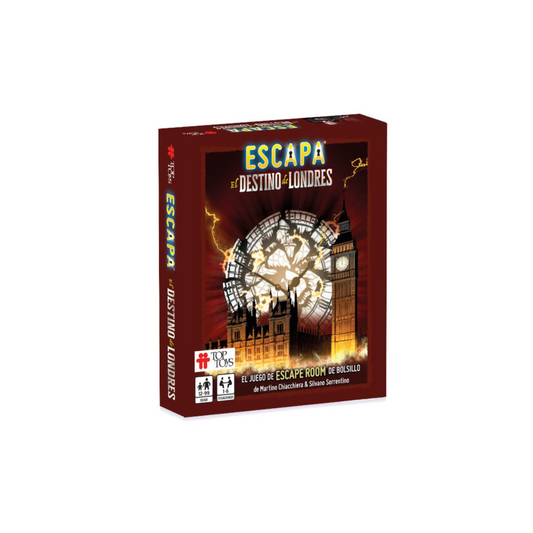 Juego De Cartas Escapa Destino Londres Top Toys