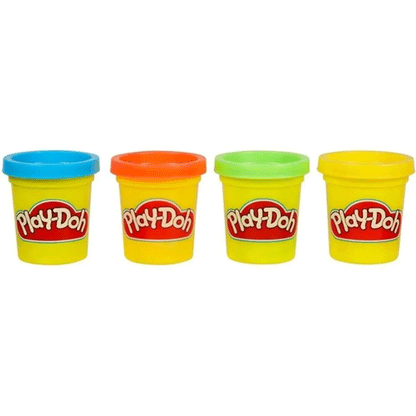 Juego De Masa Pack Masas Play-Doh X 4 Hasbro