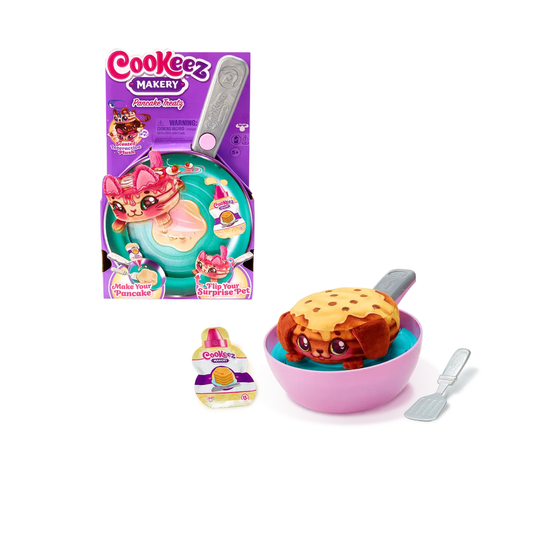 Cookeez Makery Pancake Treatz - Peluche Sorpresa en Sartén