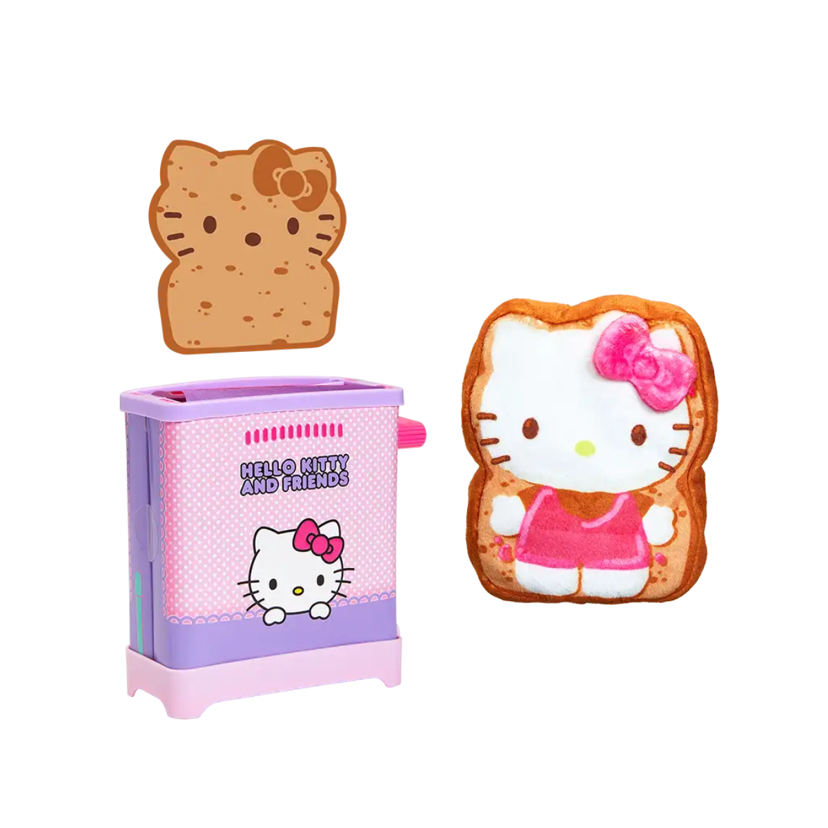 Cookeez Makery Hello Kitty Tostadora - Toasty Treatz (Peluche Perfumado Sorpresa)