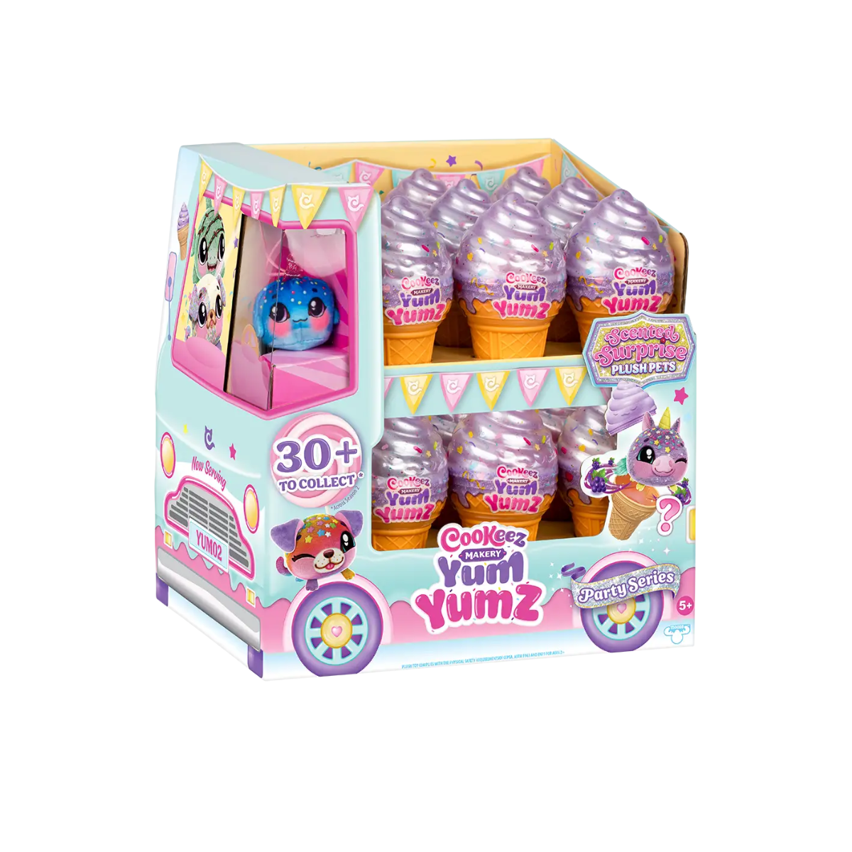 Cookeez Makery Yum Yumz Ice Cream Surprise - Peluche Perfumado Sorpresa