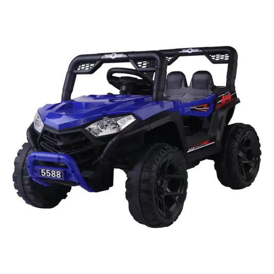 Camioneta Estilo Jeep a Batería Everbright Azul 12V