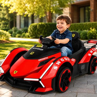 Auto a Batería F1 Infantil Rojo 6V