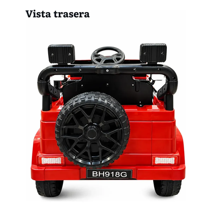 Jeep a Batería Everbright Rojo 6V