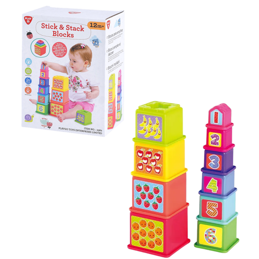 Bloques para Apilar y Encastrar Play Go